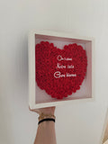 🎁 Personalized Frame with Flowers