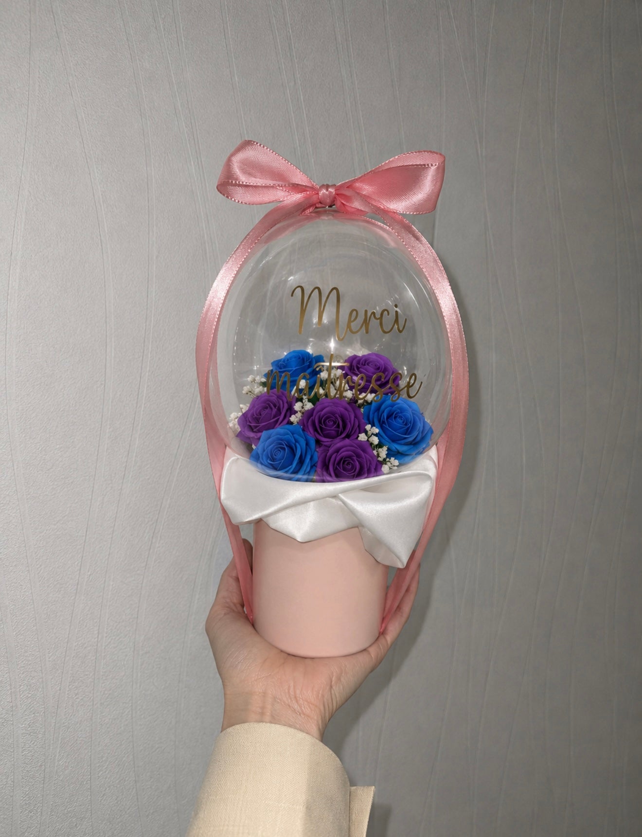 🌸 Cadeau floral personnalisé