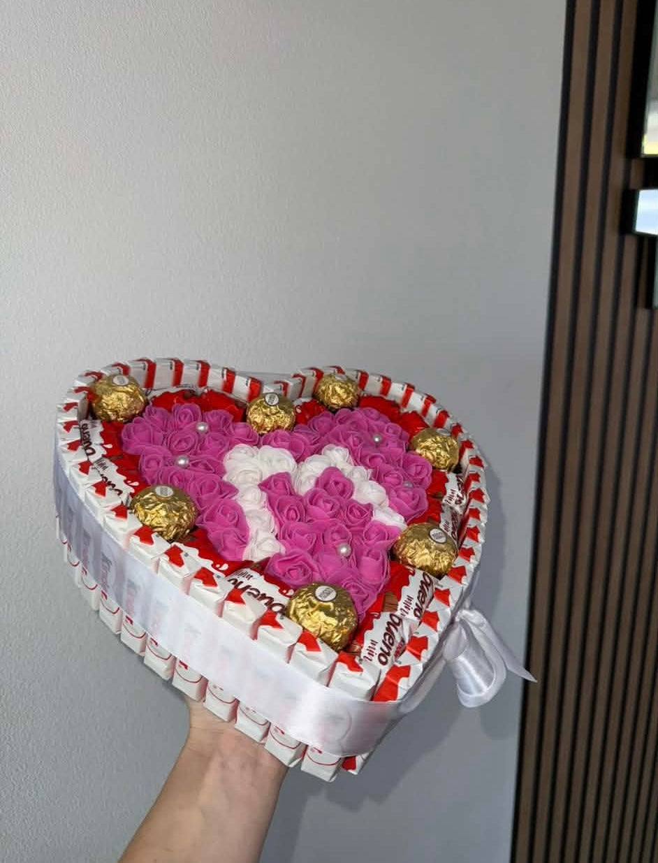 💖 Boîte Cœur Personnalisée Deluxe