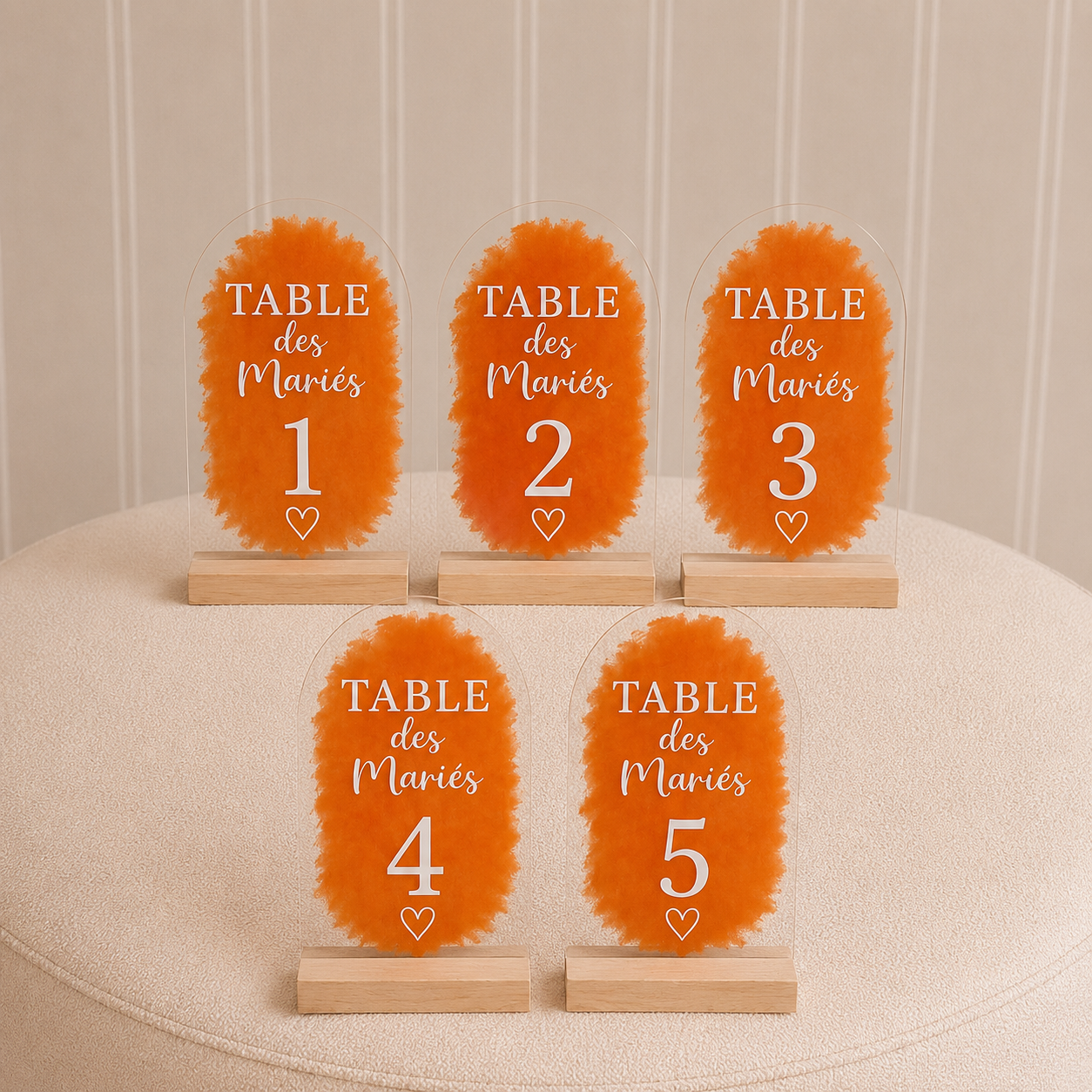 🔢 Table Numbers / INDIVIDUAL