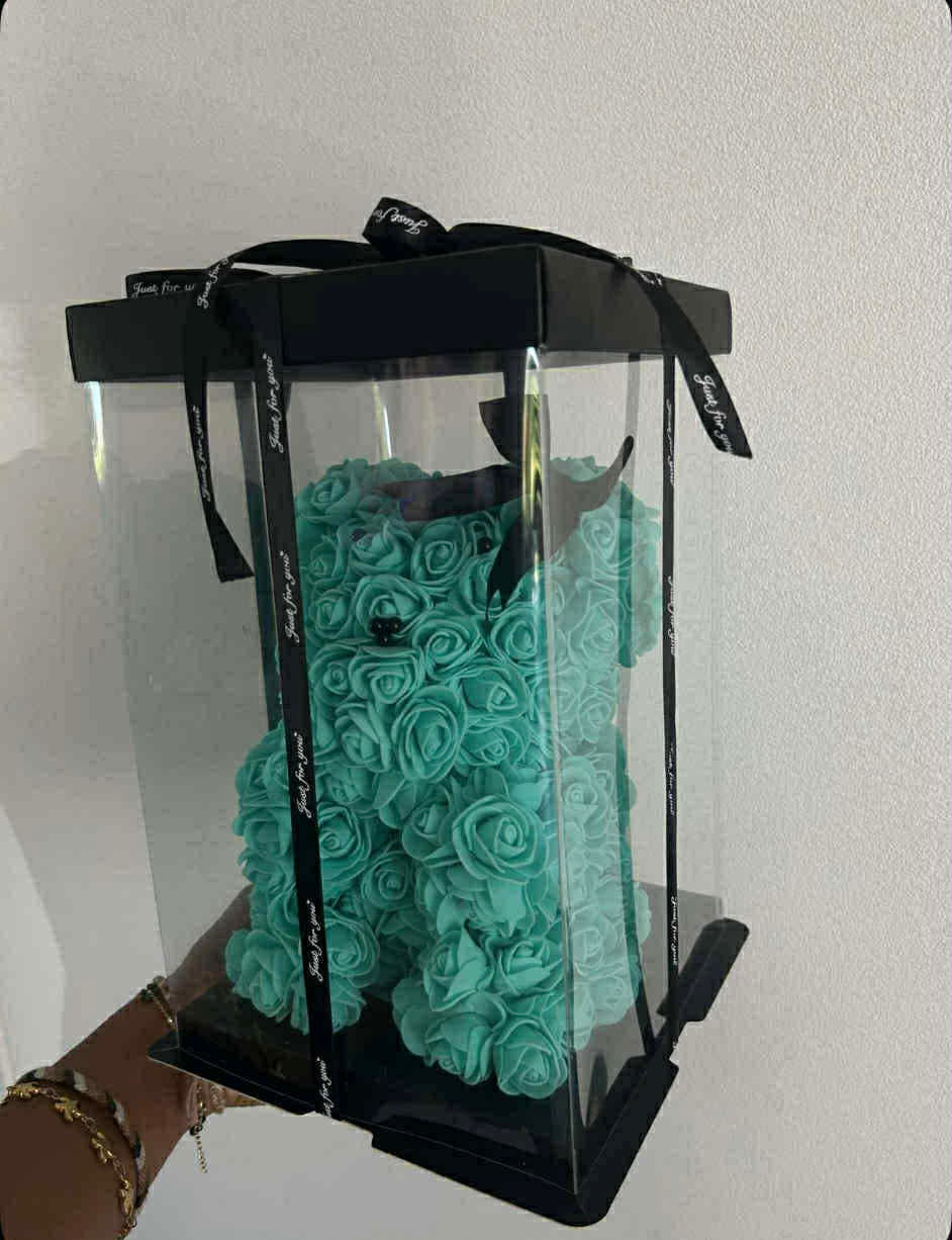 💙 Ours Éternel Bleu Turquoise